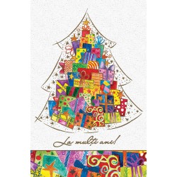 Felicitare iarna brad cadouri Felicitare iarna brad cadouri