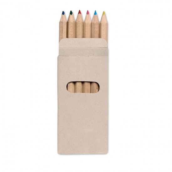 Creioane colorate, 6 buc Karina