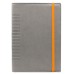 Agenda de lux Cometa cu elastic 17x24cm
