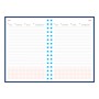Agenda de lux Cometa cu spira nedatata 15x21cm
