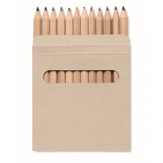 Creioane colorate, 12 buc Justin
