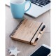 Notes A6 cu coperta bambus Basta