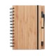 Notes A6 cu coperta bambus Basta