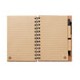 Notes A6 cu coperta bambus Basta