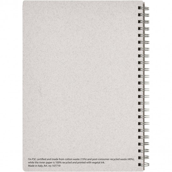 Notes A5 hartie punctata Bianco Notes A5 hartie punctata Bianco