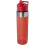 Bidon sport tritan 650 ml cu capac flip si pai Dylan 