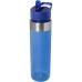 Bidon sport tritan 650 ml cu capac flip si pai Dylan 