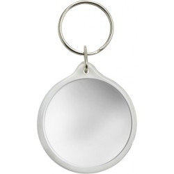 Breloc plastic transparent rotund Jet