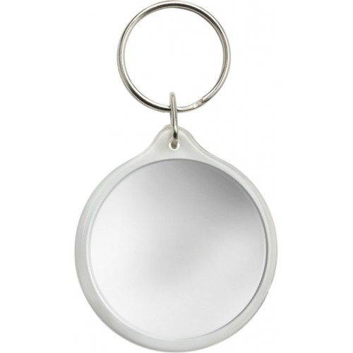 Breloc plastic transparent rotund Jet