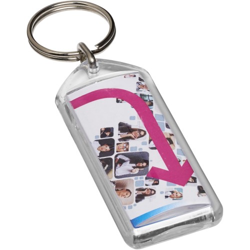 Breloc plastic transparent Stein F1 