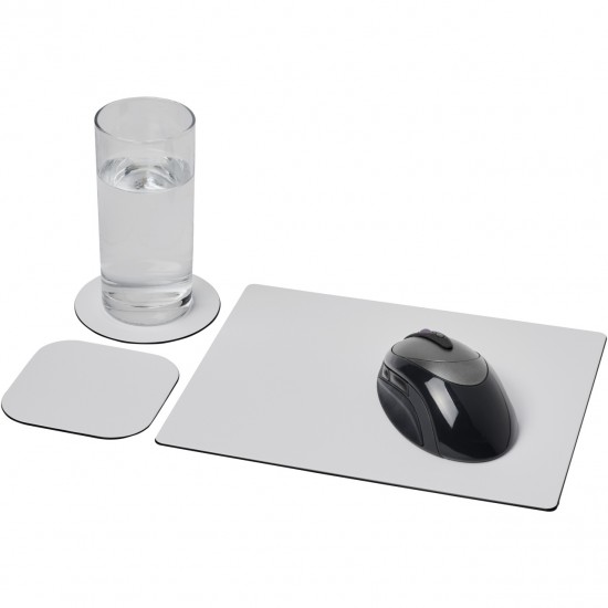 Set mouse-pad si suport pahar Brite Set mouse-pad si suport pahar Brite