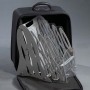 Brochure holder Zig Zag portabil