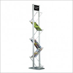 Brochure holder Zig Zag cadru dublu Brochure holder Zig Zag cadru dublu