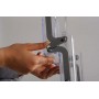 Suport brosuri Zig Zag cu talpa din plastic