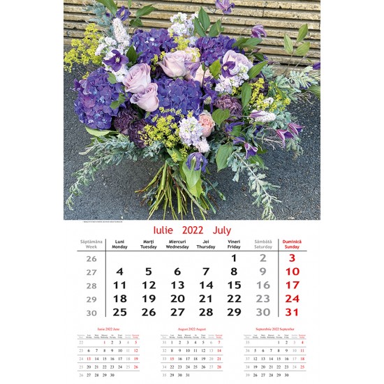 Calendar "Bouquets" 2022