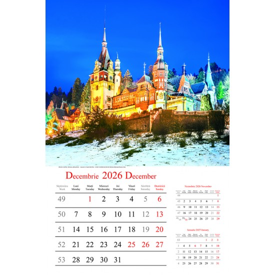 Calendar "Castles" 2026