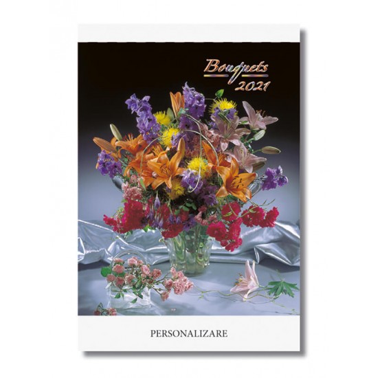 Calendar cu magnet "Bouquets" 2021