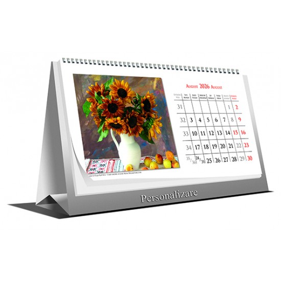 Calendar de birou "Bouquets" 2026