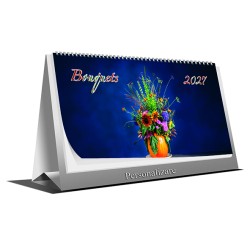 Calendar de birou "Bouquets" 2027
