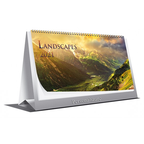 Calendar de birou "Landscapes" 2021
