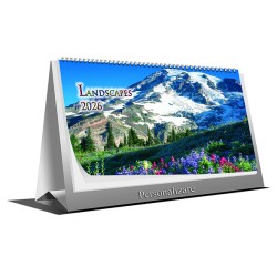 Calendar de birou "Landscapes" 2026