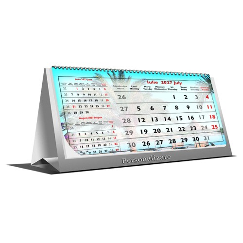 Calendar de birou triptic 2027