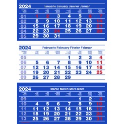 Calendar de birou triptic "Miniclasic"