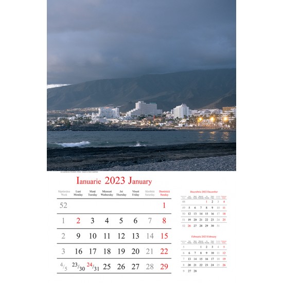 Calendar "Europe" 2023
