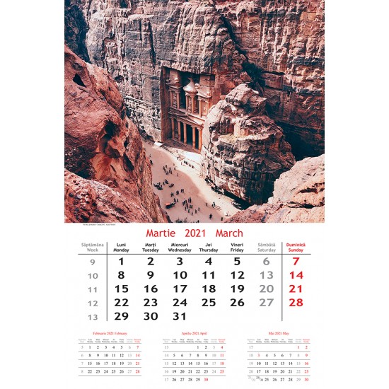Calendar "Travel" 2021