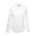 Camasa dama maneca lunga Fruit of the Loom Poplin alba