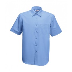 Camasa maneca scurta Fruit of the Loom Poplin color