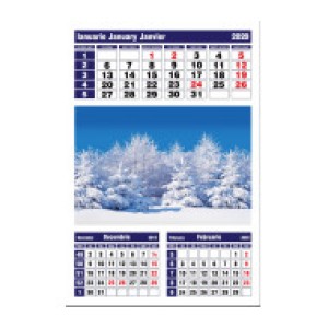 Calendare triptice