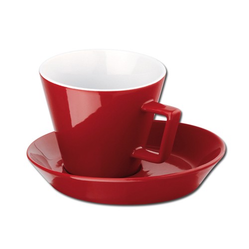 Ceasca si farfurie ceramica Claude
