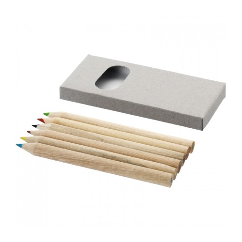 Creioane colorate, 6 buc Abbot
