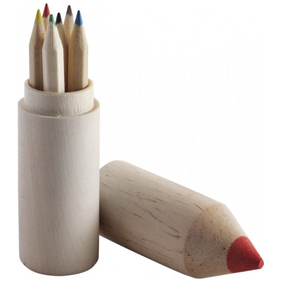 Creioane colorate  6 buc Hortensia