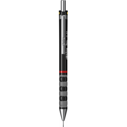 Creion Mecanic 0.35 Rotring Tikky III Black Color Code Creion Mecanic 0.35 Rotring Tikky III Black Color Code