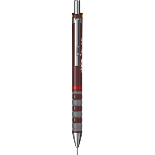 Creion Mecanic 0.35 Rotring Tikky III Burgundy Color Code