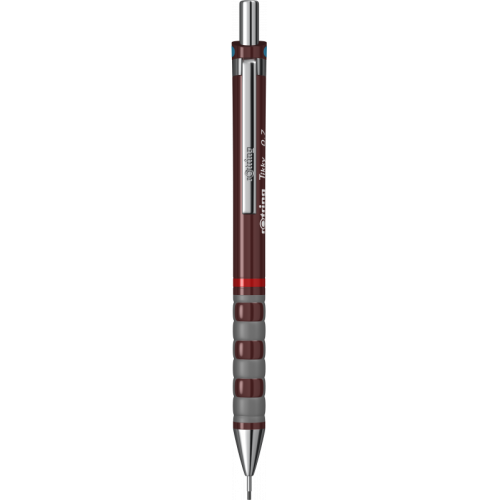 Creion Mecanic 0.7 Rotring Tikky III Burgundy Color Code