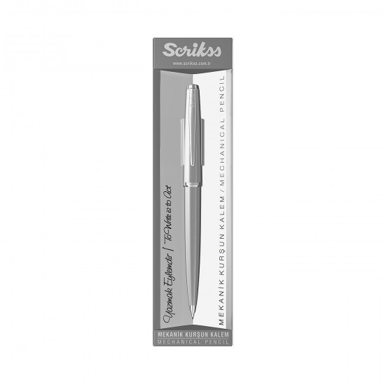 Creion mecanic 0.7 Scrikss Metropolis 78 Stainless Steel CT