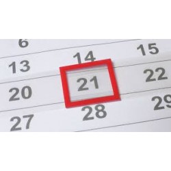 Cursor calendar triptic