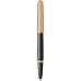 Stilou 18k Nib Parker 51 Royal DeLuxe Black GT