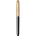 Stilou 18k Nib Parker 51 Royal DeLuxe Black GT