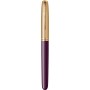 Stilou 18k Nib Parker 51 Royal DeLuxe Plum GT