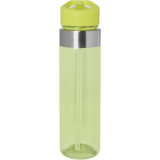 Bidon sport tritan 650 ml cu capac flip si pai Dylan  Bidon sport tritan 650 ml cu capac flip si pai Dylan