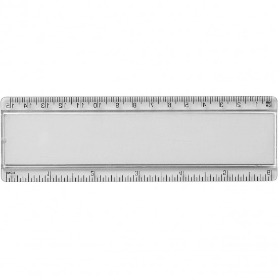 Rigla plastic 15 cm cu insertie Ellison Rigla plastic 15 cm cu insertie Ellison