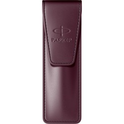 Etui piele Parker Bordeaux