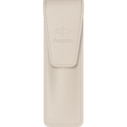 Etui piele Parker Crem