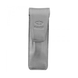 Etui piele Parker  Gri deschis