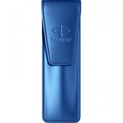 Etui piele Parker Metallic Blue Etui piele Parker Metallic Blue