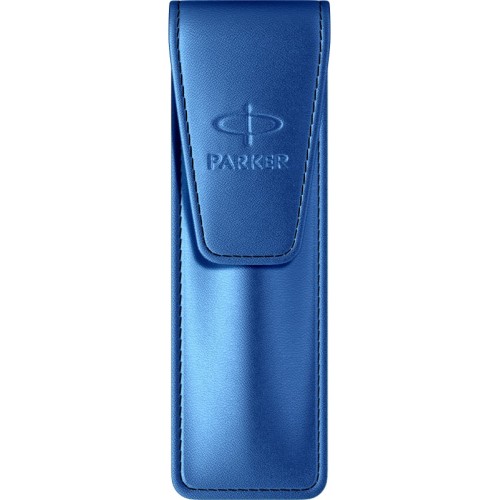 Etui piele Parker Metallic Blue